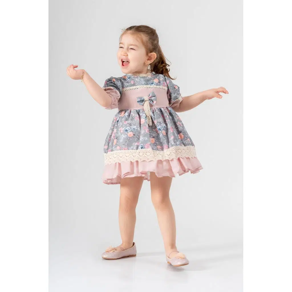 Bebek Kız Çocuk Doğum Günü Parti Düğün Elbise Tüllü Tütü Astarlı Çocuk Giyim Bebek Giyim Kız Bebek ELBYCCKDNTL - Pembe