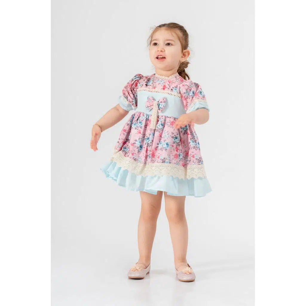 Bebek Kız Çocuk Doğum Günü Parti Düğün Elbise Tüllü Tütü Astarlı Çocuk Giyim Bebek Giyim Kız Bebek ELBYCCKDNTL - Mavi