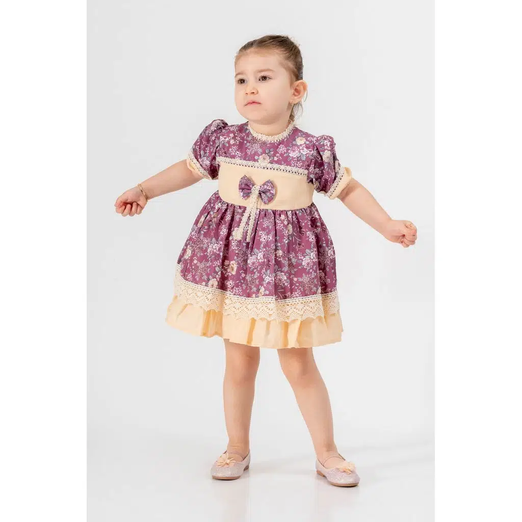 Bebek Kız Çocuk Doğum Günü Parti Düğün Elbise Tüllü Tütü Astarlı Çocuk Giyim Bebek Giyim Kız Bebek ELBYCCKDNTL - Sarı