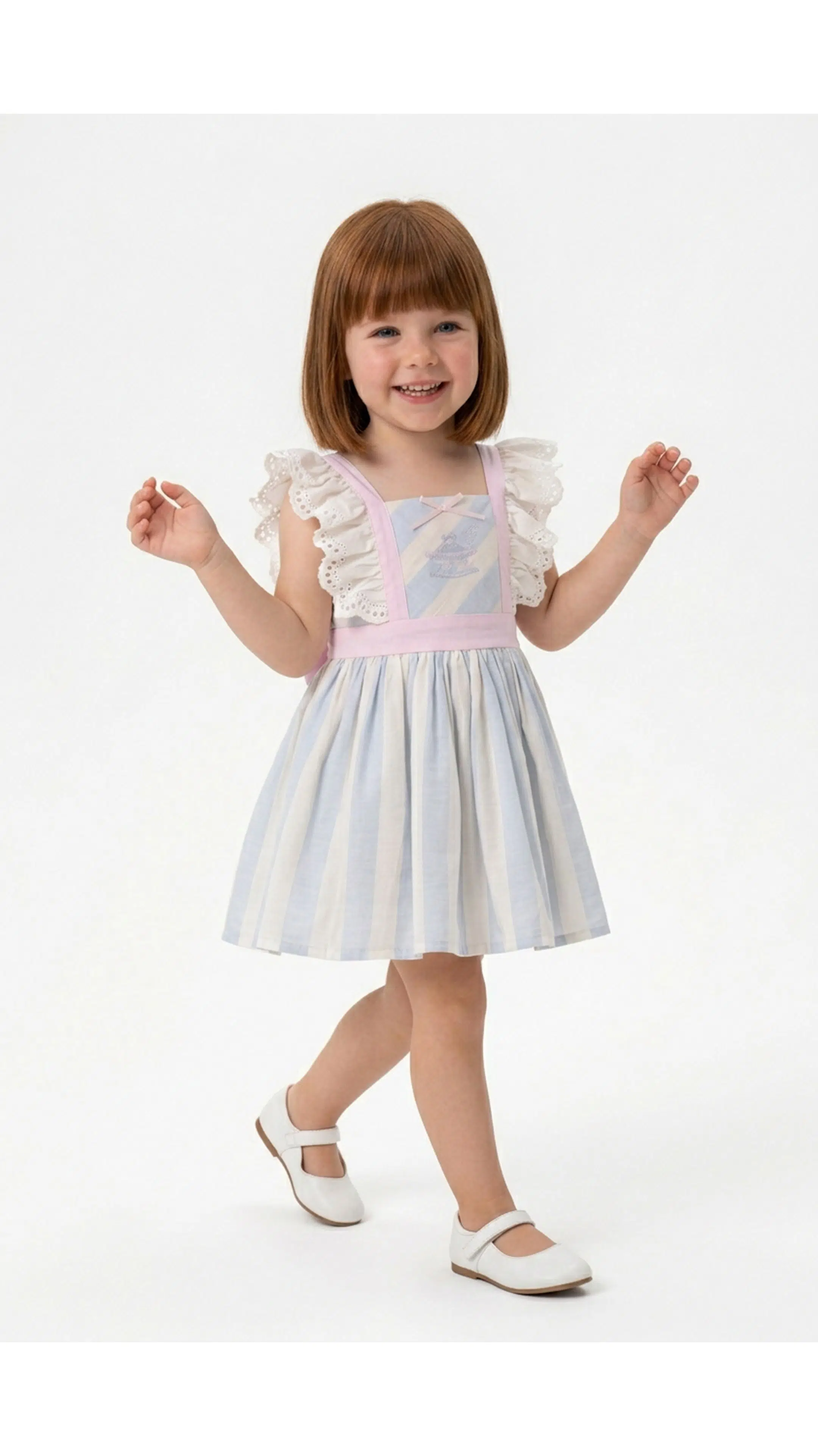 Kız Bebek Kız Çocuk Doğum Günü Parti Düğün Elbise Kısa Kol Kolsuz Dantelli Fiyonklu Astarlı